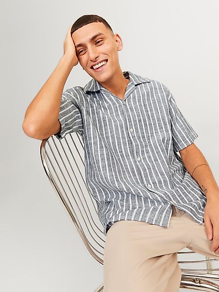 Jack & Jones Kurzarmhemd "JORCABANA STRIPE SHIRT SS SN" günstig online kaufen