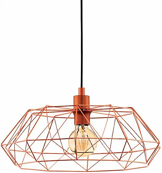 EGLO Pendelleuchte »CARLTON 2«, 1 flammig, Leuchtmittel E27   ohne Leuchtmi günstig online kaufen