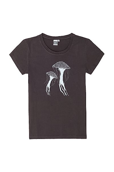Quallen Frauen Basic T-shirt Aus Biobaumwolle / Ilp7 günstig online kaufen