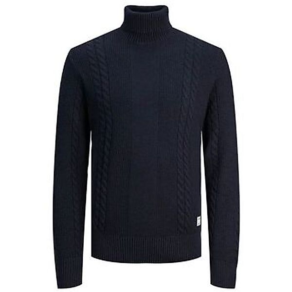 Jack & Jones  Pullover 12242944 GRID CABLE ROLL-NAVY BLAZER günstig online kaufen
