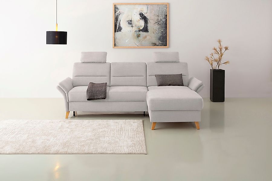 Home affaire Ecksofa Westerland L-Form, Federkern-Polsterung, günstig online kaufen