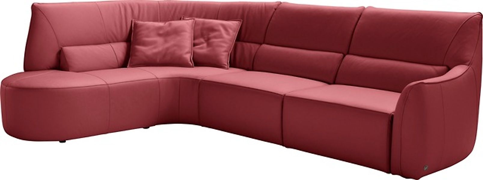 Egoitaliano Ecksofa »Puffy, extravagant & edel, Retro Designsofa, hoher Sit günstig online kaufen