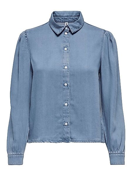 ONLY Tall Hemd Damen Blau günstig online kaufen