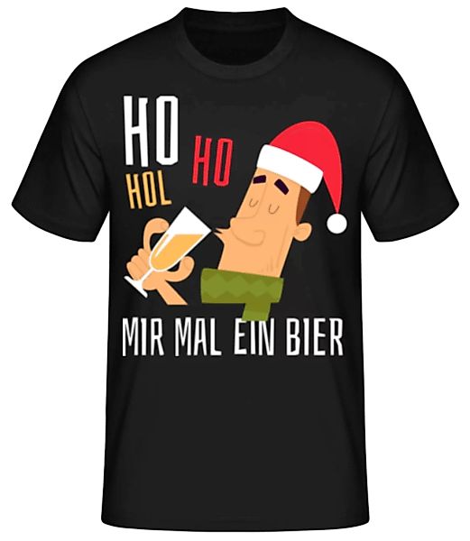 Ho Ho Hol Bier · Männer Basic T-Shirt günstig online kaufen