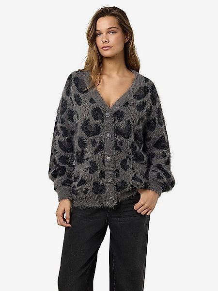 Noisy may Strickjacke NMFLYNN L/S V-NECK KNIT CARDIGAN NOOS Materialmix, lo günstig online kaufen