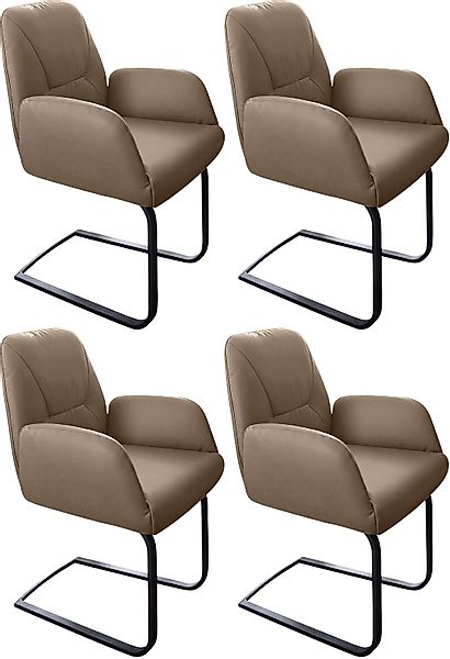 W.SCHILLIG Freischwinger "ole" (Set) 4 Stk.2er- oder 4er-Set, Gestell in Sc günstig online kaufen