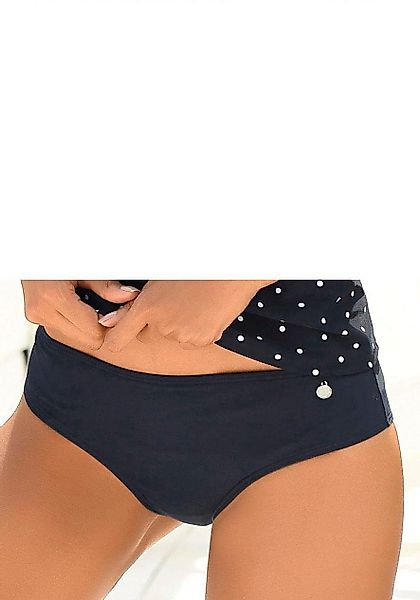 LASCANA Bikini-Hose Merilyn uni und bedruckt günstig online kaufen