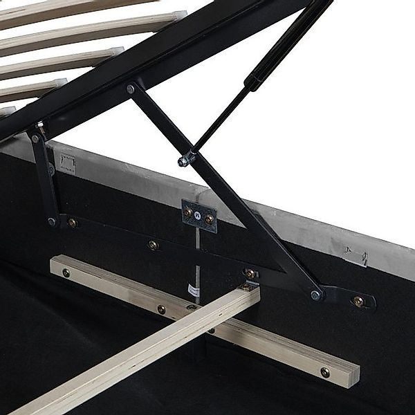 REDOM Polsterbett Funktionsbett Stauraumbett (90x200 cm Ausgezeichnete Atmu günstig online kaufen