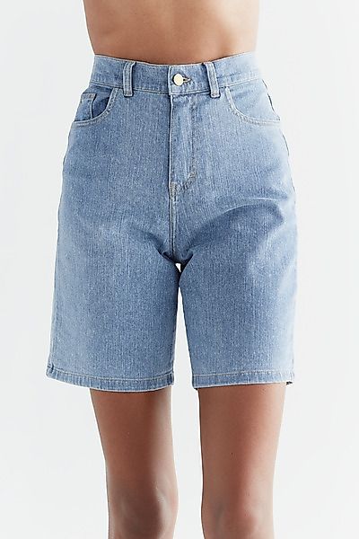 Evermind - Damen Jeans Short Aus Bio-baumwolle Wa3020 günstig online kaufen