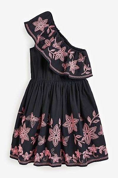 Next Sommerkleid Schulterfreies, besticktes Sommerkleid mit günstig online kaufen