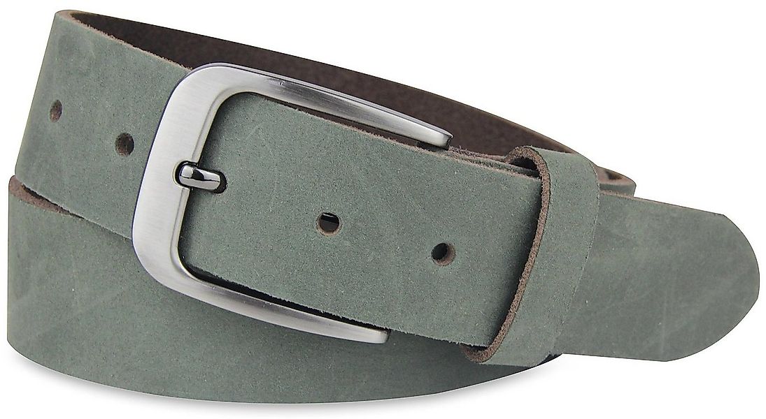 Fomax Ledergürtel Stilvoller Herren Veloursledergürtel, 3,8 cm breit mit ed günstig online kaufen