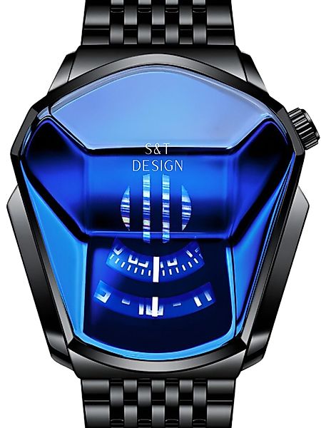 S&T Design Quarzuhr Herren Uhr Edelstahl günstig online kaufen