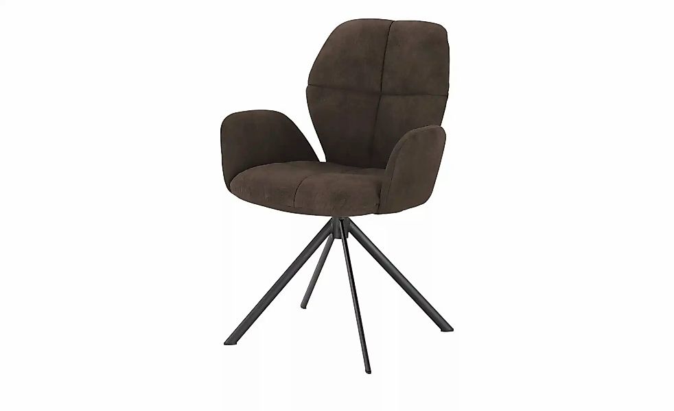 Wohnwert Polsterstuhl  Luisa ¦ braun ¦ Maße (cm): B: 62 H: 90 T: 60.0 Stühl günstig online kaufen