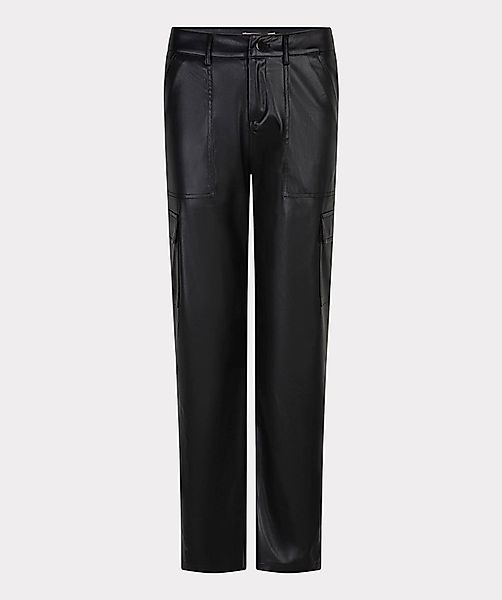 Esqualo Lederhose Esqualo Vegane Cargo-Lederhose Schwarz günstig online kaufen