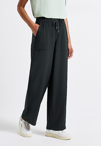 STREET ONE Stoffhose weites Bein, mit günstig online kaufen