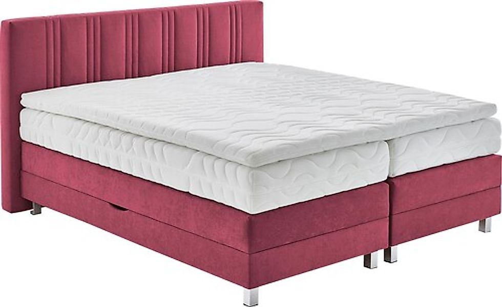 Westfalia Schlafkomfort Boxspringbett wahlweise mit Bettkasten und Topper günstig online kaufen