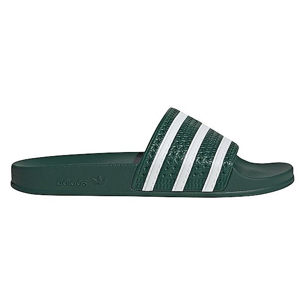 Adidas Originals Adilette Sandalen EU 44 1/2 Collegiate Green / Ftwr White günstig online kaufen