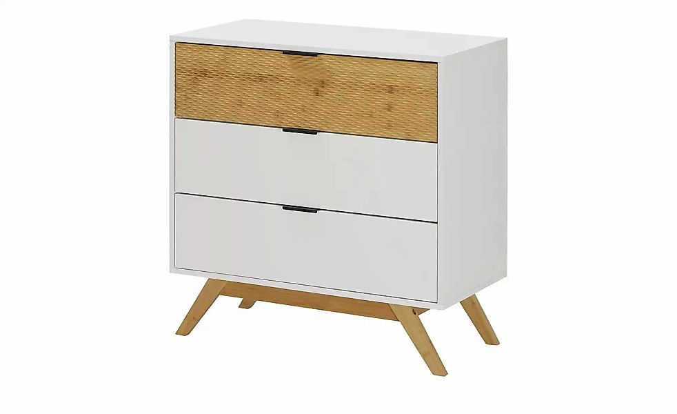 Kommode  Nanto ¦ weiß ¦ Maße (cm): B: 80 H: 80 T: 40 Kommoden & Sideboards günstig online kaufen