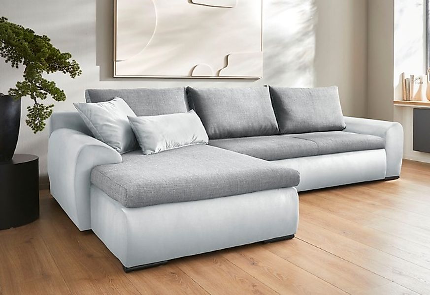 Home affaire Ecksofa »Win L-Form, B: 285 cm - OTTO. Verlässliche Qualität.« günstig online kaufen