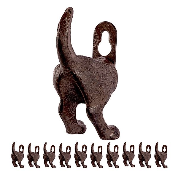 BigDean Wandhaken 2er Set Garderobenhaken Gusseisen günstig online kaufen