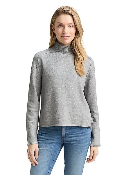 TOM TAILOR Strickpullover mit Stehkragen günstig online kaufen