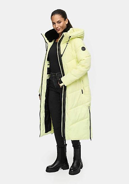 Marikoo Winterjacke "Nadaree XVI" Stepp Mantel mit großer Kapuze günstig online kaufen