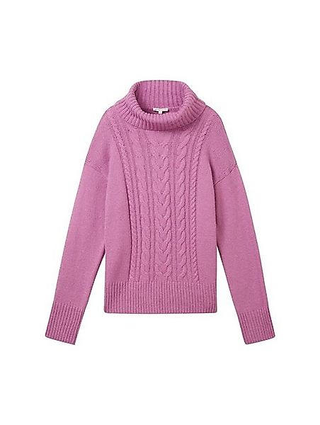 TOM TAILOR 2-in-1-Pullover Knit pullover cable turtleneck günstig online kaufen