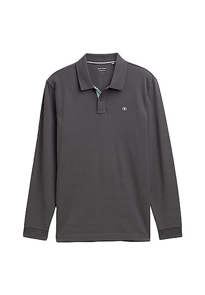 TOM TAILOR Poloshirt Poloshirt Langarmshirt mit Polokragen (1-tlg., 1) günstig online kaufen