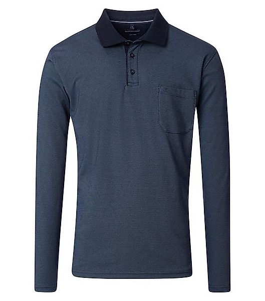 CASAMODA Langarm-Poloshirt 454385000 gestreift günstig online kaufen