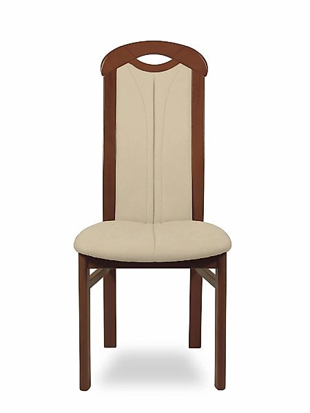 Home affaire 4-Fußstuhl "ALEX, Stuhl,Armlehnstuhl", 2 St., Feinstruktur, St günstig online kaufen