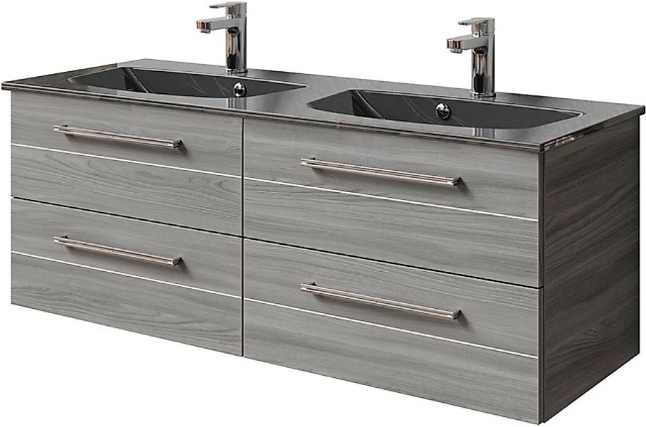 Saphir Waschtisch »Serie 6025 Mineralmarmor-Waschtisch mit Unterschrank, 13 günstig online kaufen