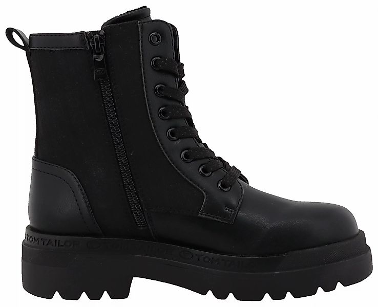 TOM TAILOR Schnürboots, Blockabsatz, Schnürstiefelette in günstig online kaufen