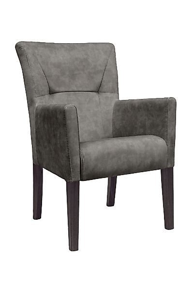 Home affaire Armlehnstuhl "King" () Esszimmerstuhl mit Knopfheftung günstig online kaufen