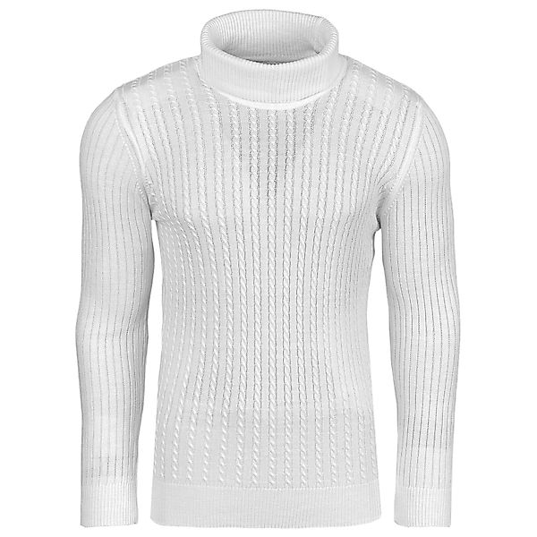 Baxboy Strickpullover BAXBOY Herren Feinstrick Rollkragen günstig online kaufen