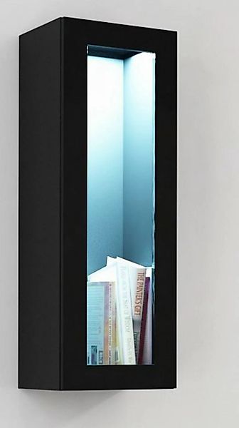 99rooms Vitrine Vago Glas 90 cm (Hängevitrine, Wohnmöbel) inkl. LED-Beleuch günstig online kaufen