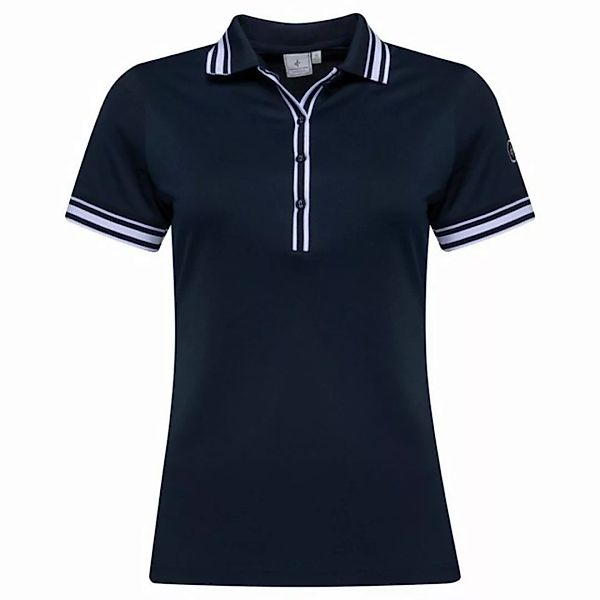 CROSS Poloshirt Cross Ladies Nostalgia Shortsleeve Polo Navy günstig online kaufen