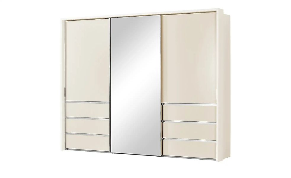 Schwebetürenschrank  3-türig  Mitta ¦ creme ¦ Maße (cm): B: 310 H: 220 T: 6 günstig online kaufen