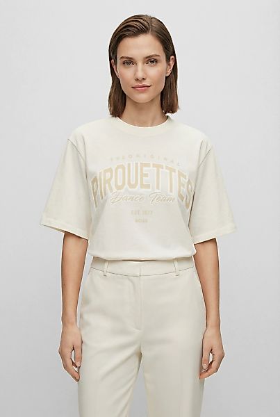 BOSS ORANGE T-Shirt "Eregular Premium Damenmode" im Relaxed Fit günstig online kaufen