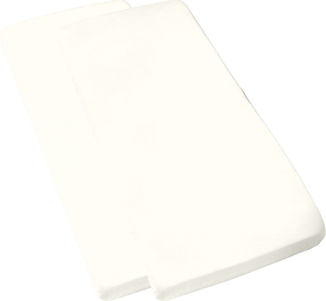 REDBEST Spannbettlaken Baby-Spannbettlaken "San Francisco" 2er-Pack, Jersey günstig online kaufen