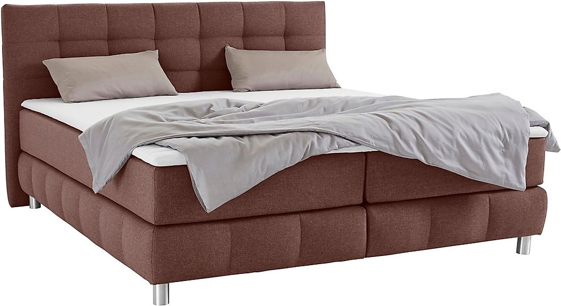 andas Boxspringbett "Salo" incl. Topper, 6 Breiten, 2 Härtegrade, TFK auch günstig online kaufen