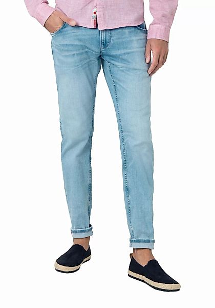 TIMEZONE Herren Jeans SLIM SCOTTTZ - Slim Fit - Blau - Bright Blue Wash günstig online kaufen