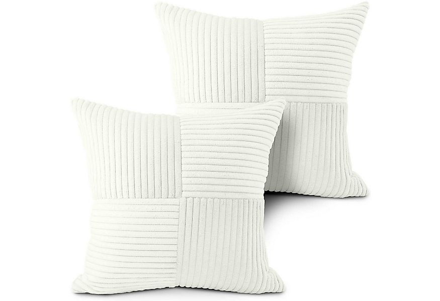 Amilian Kissenbezüge - 2er Set Kissenhüllen - Zierkissenbezüge - Kissenbezu günstig online kaufen