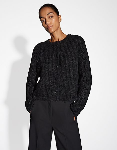 someday Strickjacke TIAH Loose mit Glanz günstig online kaufen