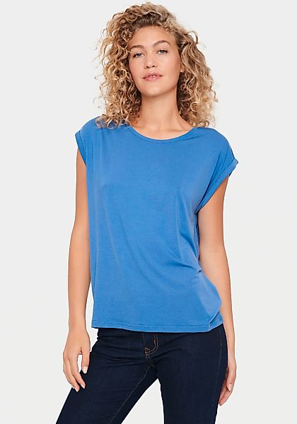 Saint Tropez Kurzarmshirt "U1520, AdeliaSZ T-Shirt" günstig online kaufen