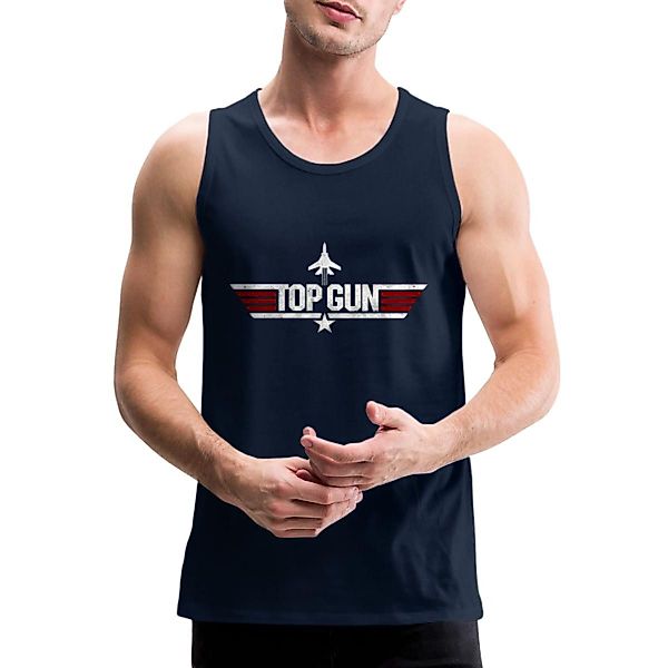 Spreadshirt T-Shirt Top Gun Jet Logo günstig online kaufen