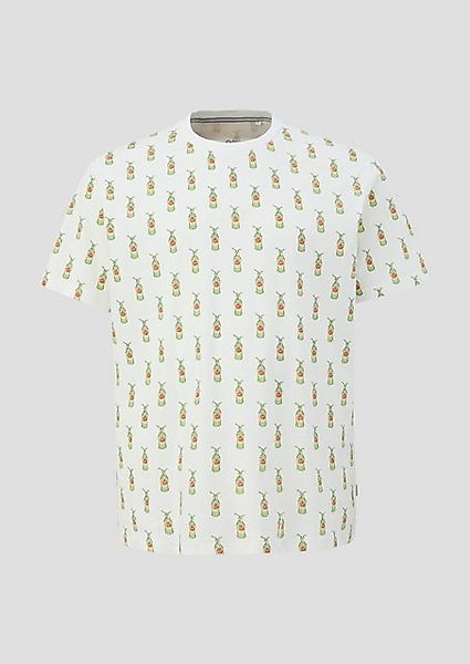 s.Oliver Kurzarmshirt T-Shirt mit Sinalco® -Print Artwork günstig online kaufen
