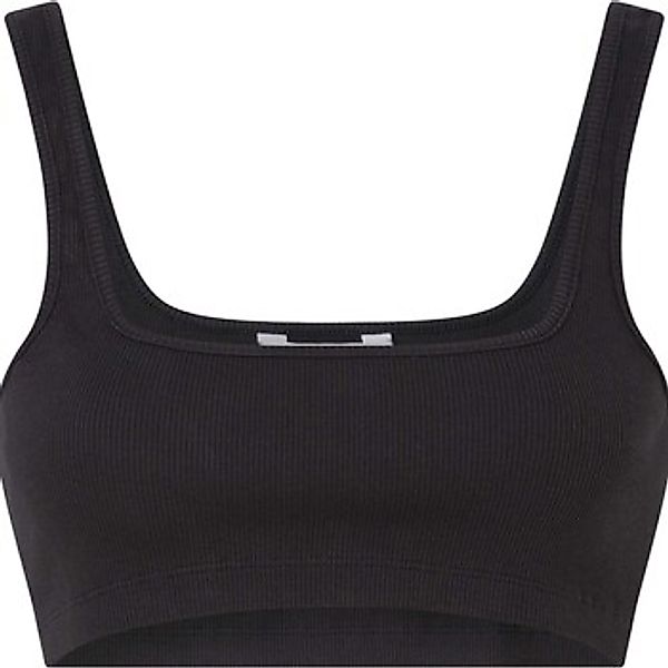 Ck Jeans  Sport BH Top  Leder Patch Rib Br günstig online kaufen