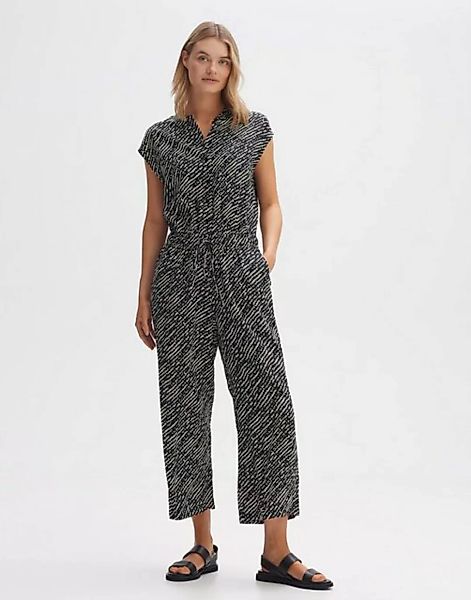 OPUS Jumpsuit Marello mittlere Bundhöhe verkürzte Länge günstig online kaufen