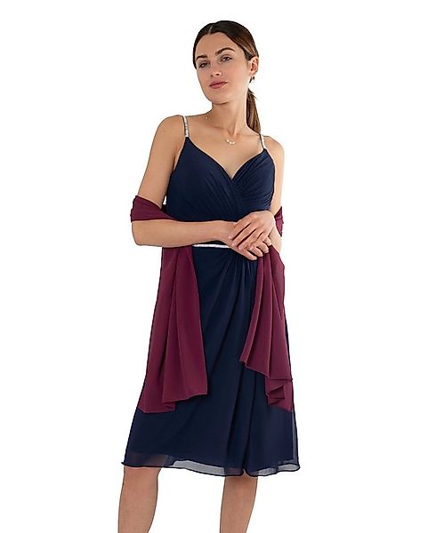 MayTree Modeschal Chiffon Schal Stola Umschlagtuch für Abendkleid Cocktailk günstig online kaufen
