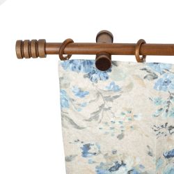 SN DECO GROUP Gardinenstange "Pisa" 1 läufig-läufig Fixmaß 28 mm, Holz, ver günstig online kaufen